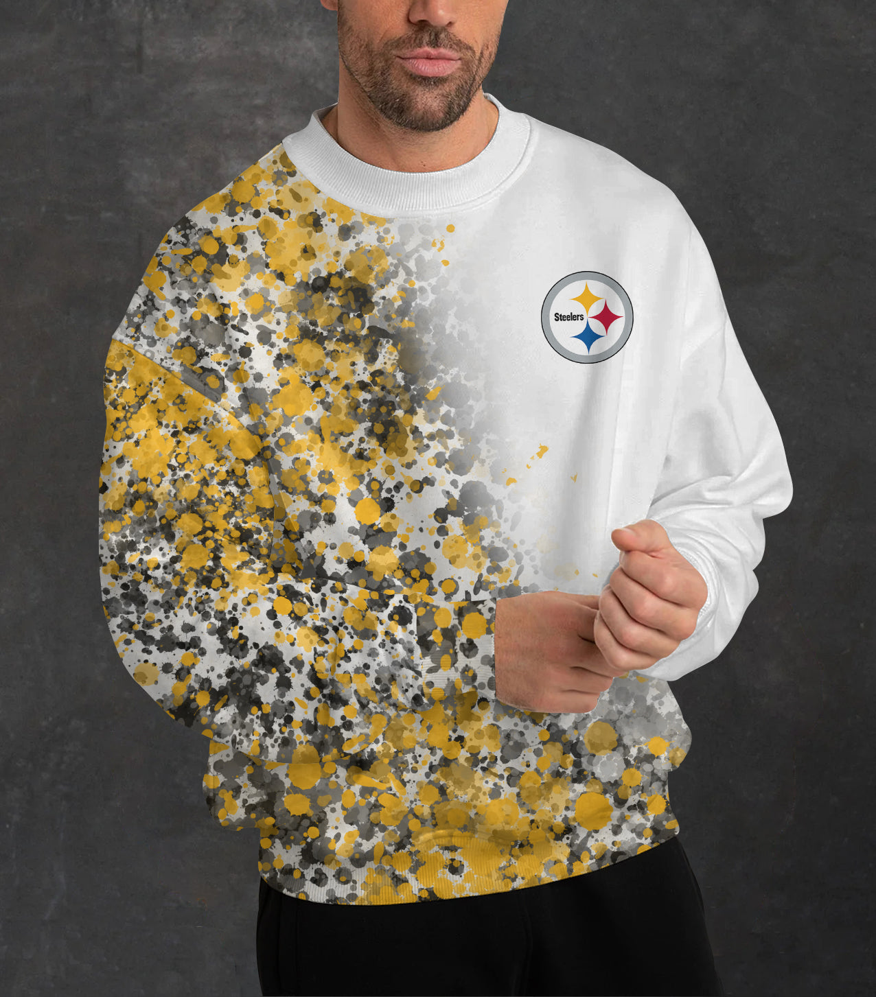 Pittsburgh Steelers 3D Limited Edition Crew Neck sweatshirt