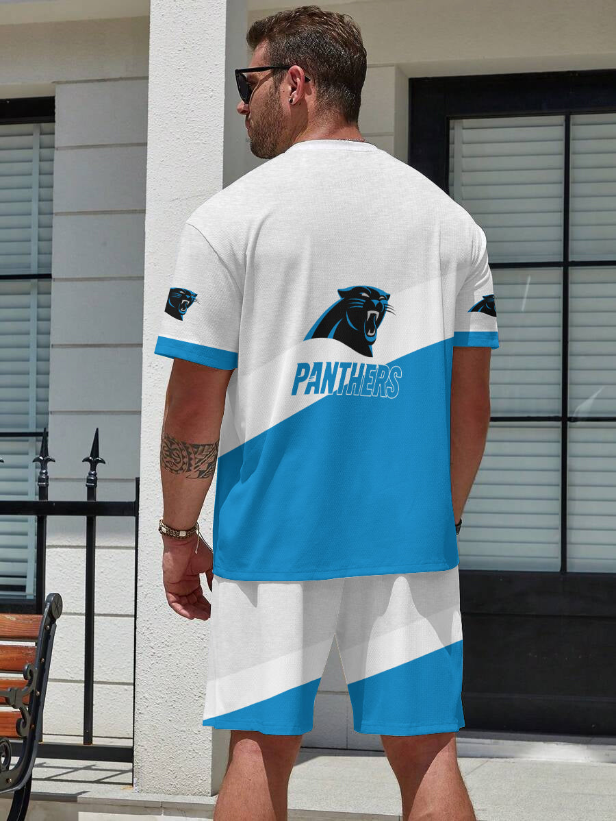 Carolina Panthers Limited Edition Top And Shorts Two-Piece Suits