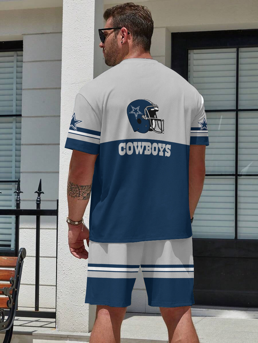 Dallas Cowboys Limited Edition Top And Shorts Two-Piece Suits