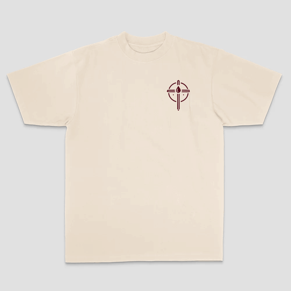Dear Person Behind Me. You Are Forgiven You Are Unique You Are Loved. John 6:37 Philippians 4:13 Ecclesiastes 3:11 Printed Men's T-shirt