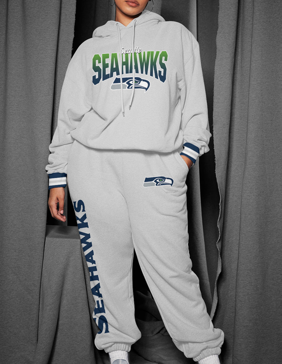 Seattle Seahawks 3D Printed Pullover Hoodie And Sweatpant 2pcs Tracksuits