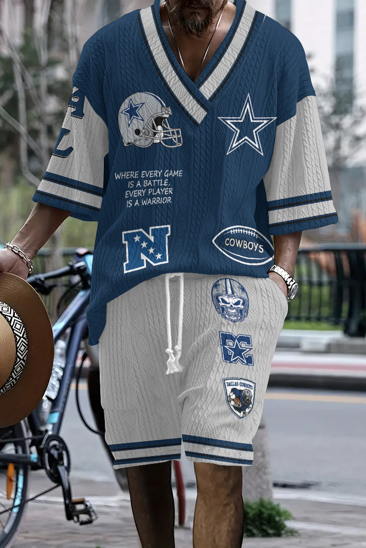 Dallas Cowboys
 Limited Edition Top And Shorts Two-Piece Suits
