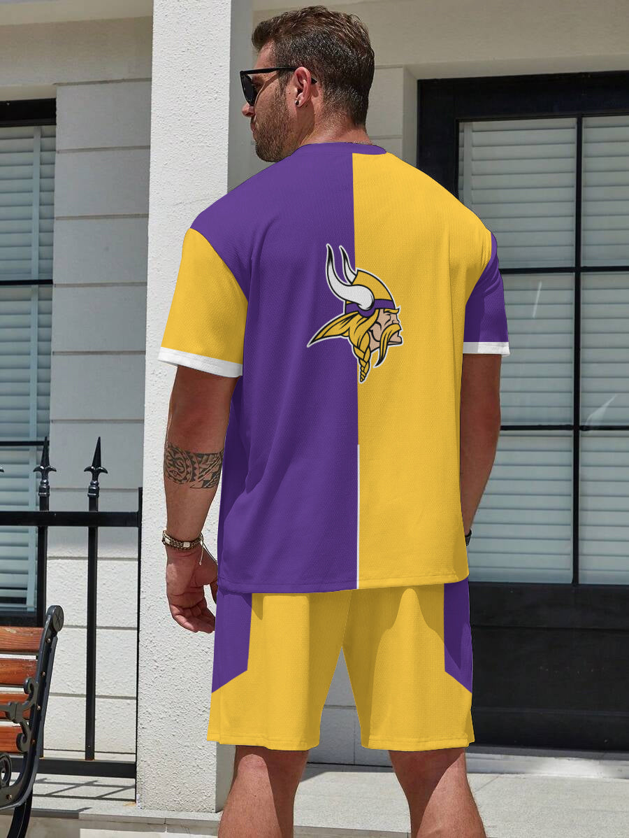 Minnesota Vikings  Limited Edition Top And Shorts Two-Piece Suits