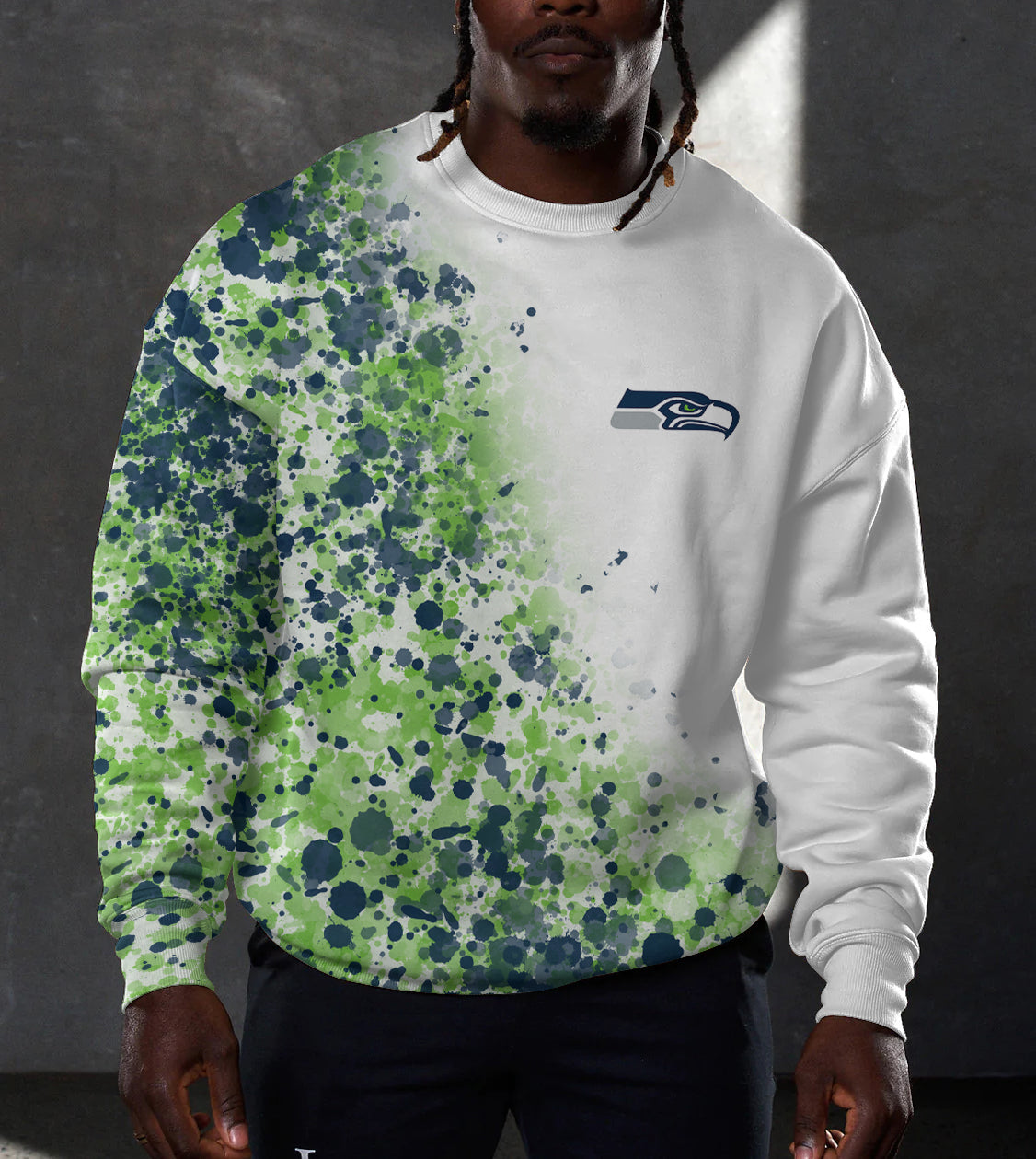 Seattle Seahawks 3D Limited Edition Crew Neck sweatshirt