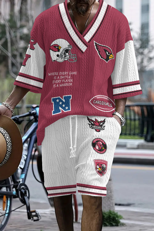 Arizona Cardinals Limited Edition Top And Shorts Two-Piece Suits