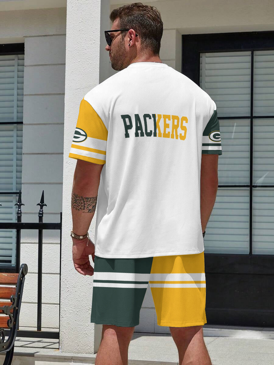 Green Bay Packers  Limited Edition Top And Shorts Two-Piece Suits