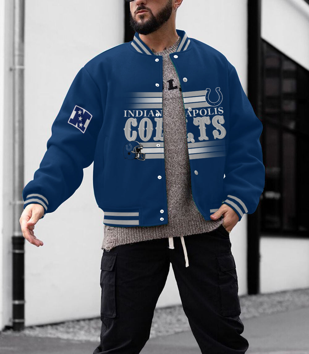 Indianapolis Colts Men's Limited Edition Full-Snap Casual Jacket