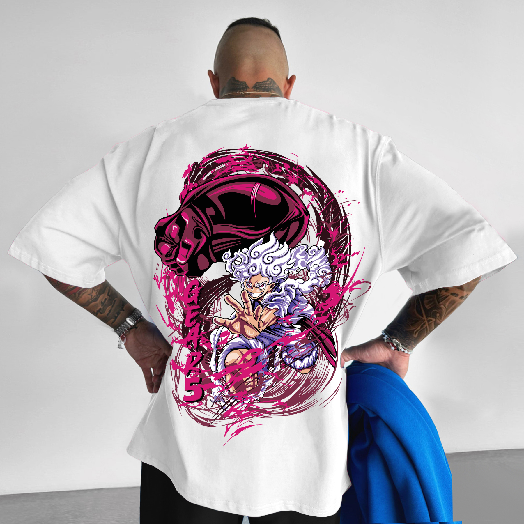 Unisex Casual Anime Print T-Shirt