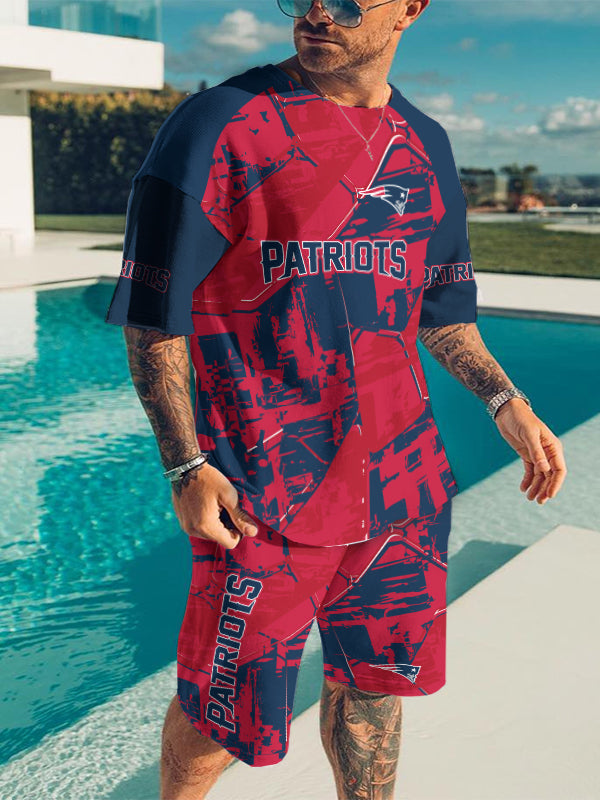 New England Patriots Limited Edition Top And Shorts Two-Piece Suits