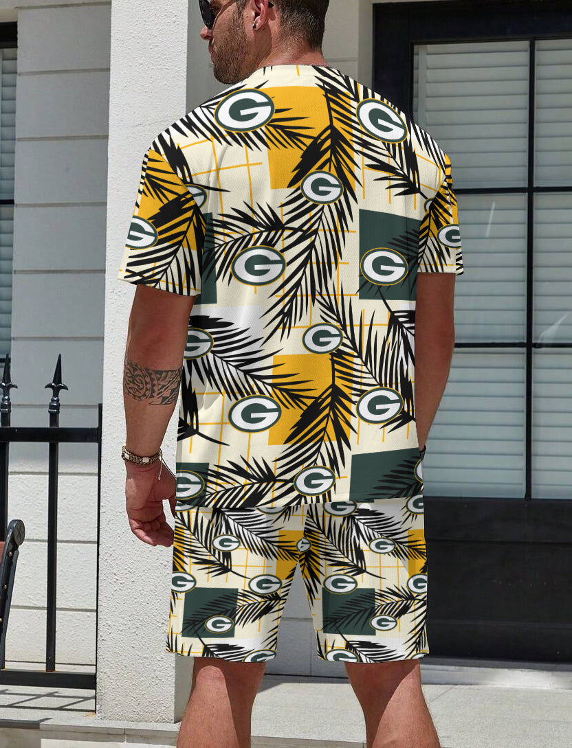 Green Bay Packers Limited Edition Top And Shorts Two-Piece Suits