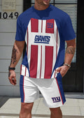 New York Giants  Limited Edition Top And Shorts Two-Piece Suits