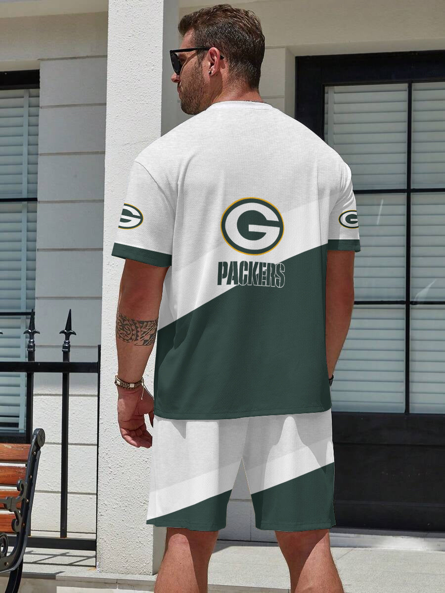 Green Bay Packers Limited Edition Top And Shorts Two-Piece Suits