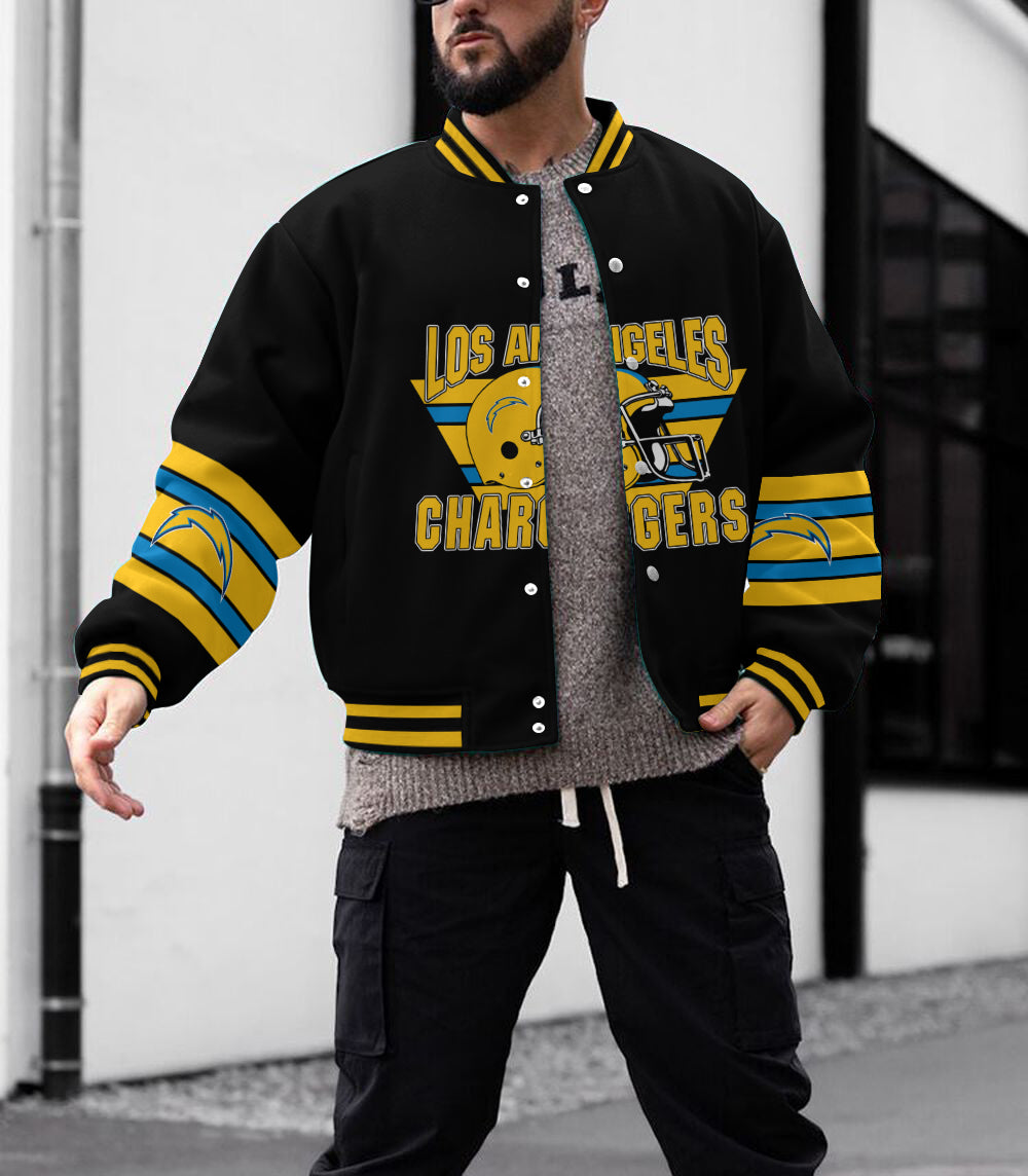 Los Angeles Chargers  Men's Limited Edition Full-Snap Casual Jacket