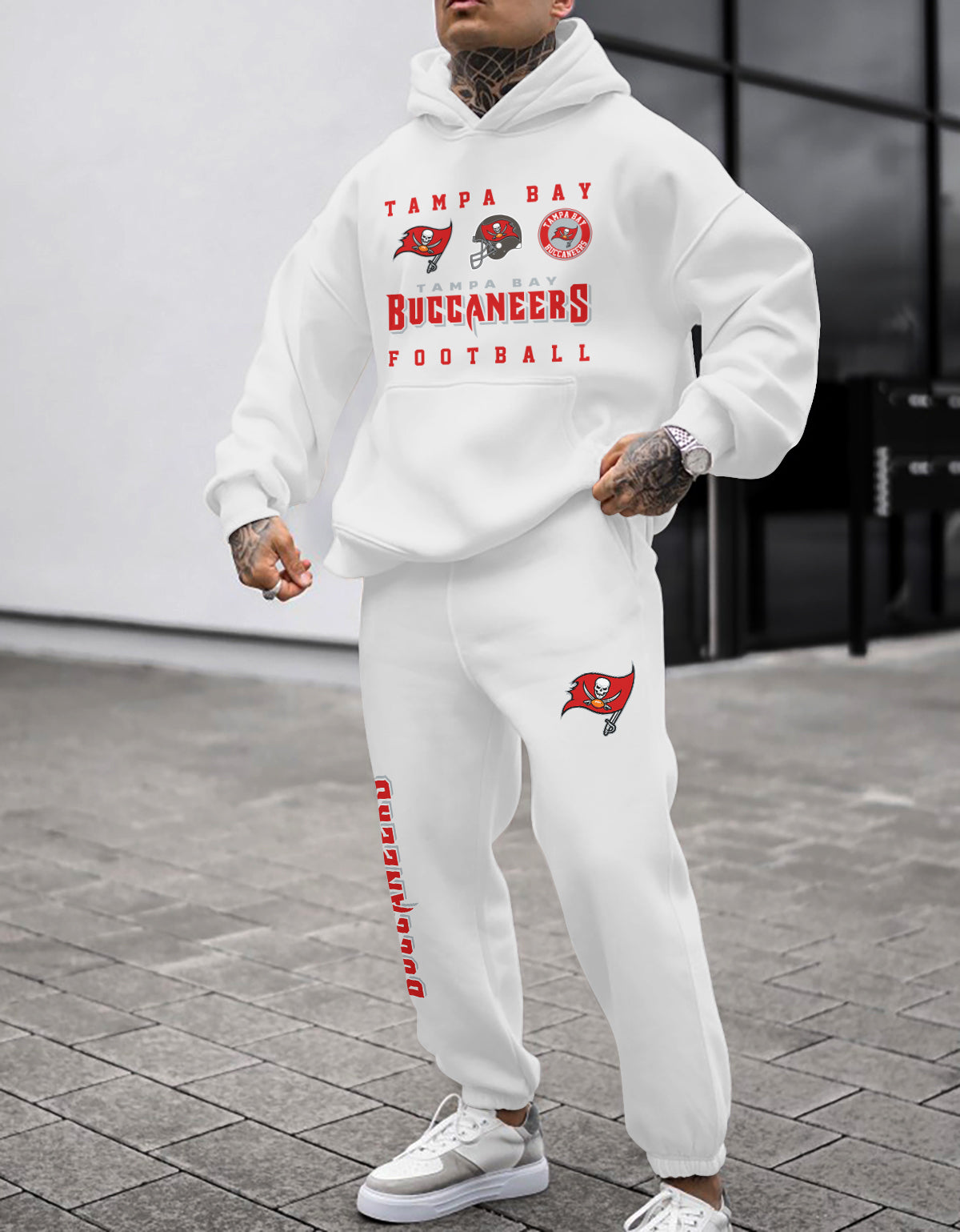 Tampa Bay Buccaneers 3D Printed Pullover Hoodie And Sweatpant 2pcs Tracksuits