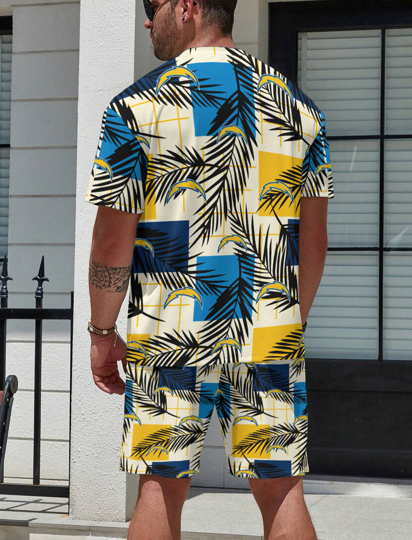 Los Angeles Chargers Limited Edition Top And Shorts Two-Piece Suits