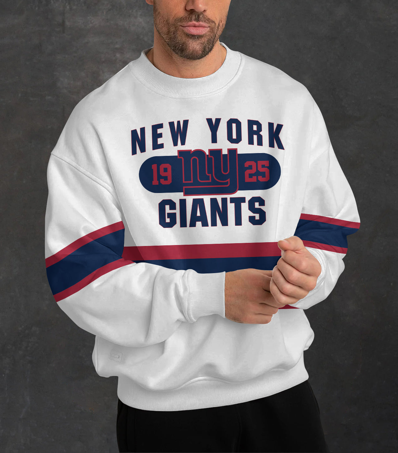 New York Giants 3D Limited Edition Crew Neck sweatshirt