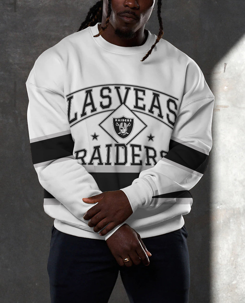 Las Vegas Raiders 3D Limited Edition Crew Neck sweatshirt