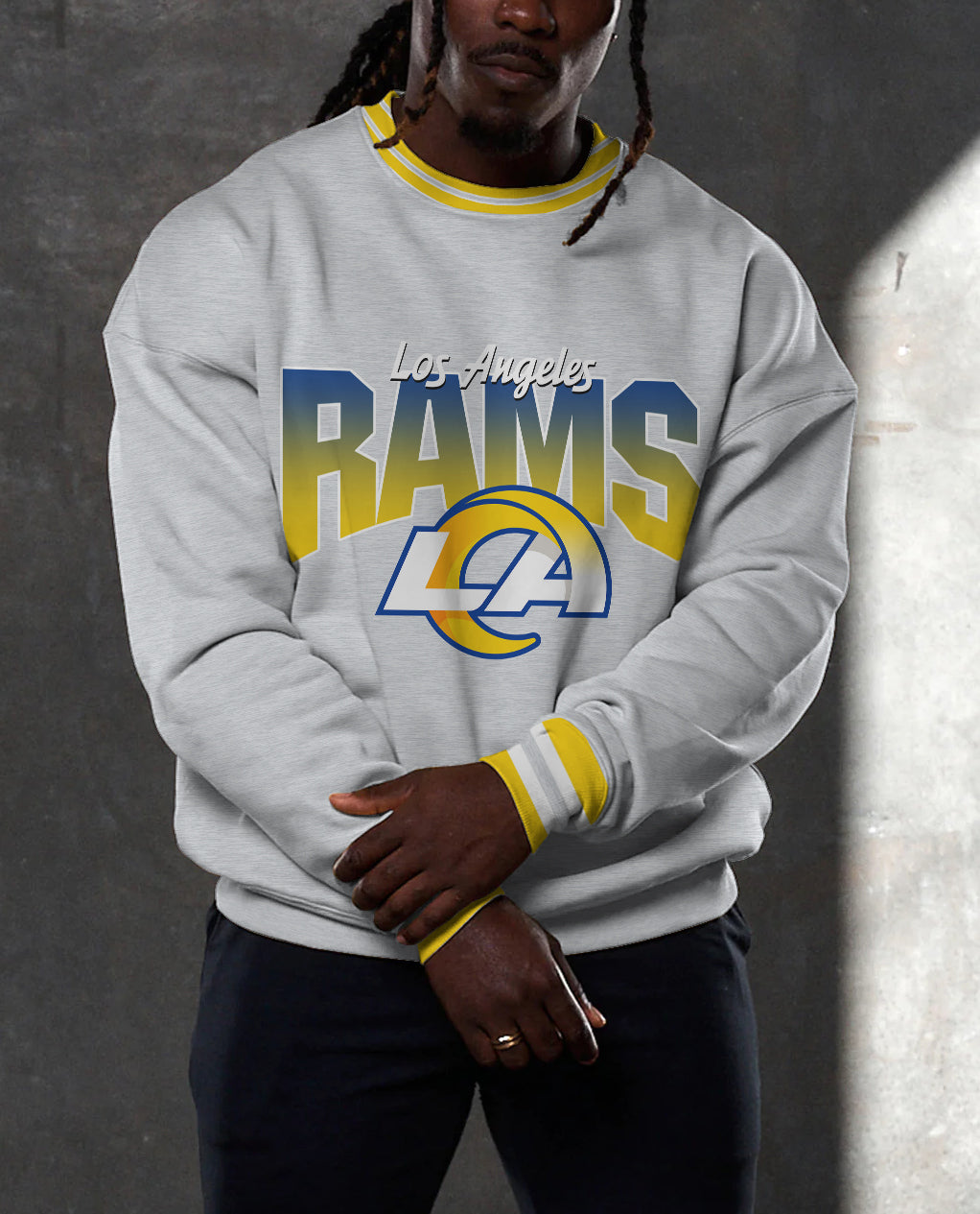 Los Angeles Rams 3D Limited Edition Crew Neck sweatshirt