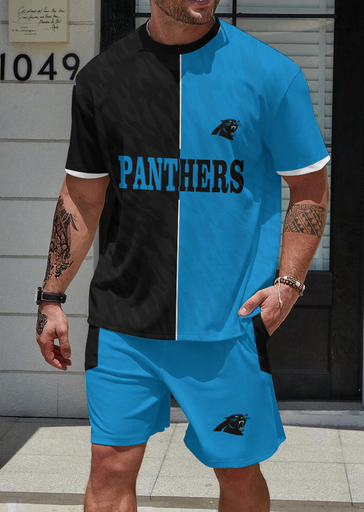 Carolina Panthers  Limited Edition Top And Shorts Two-Piece Suits