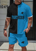 Carolina Panthers  Limited Edition Top And Shorts Two-Piece Suits