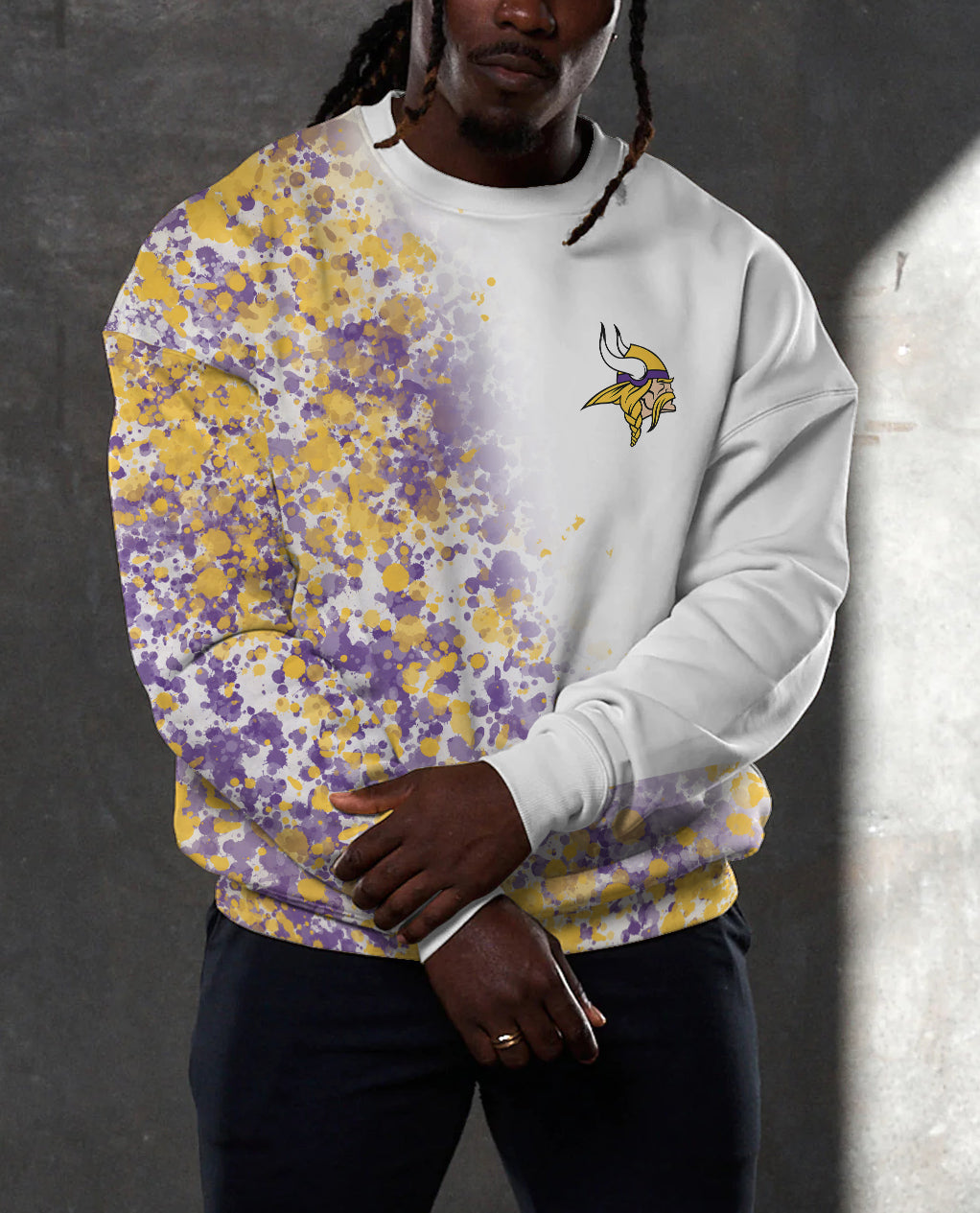 Minnesota Vikings 3D Limited Edition Crew Neck sweatshirt