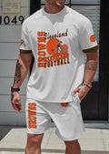 Cleveland Browns Limited Edition Top And Shorts Two-Piece Suits