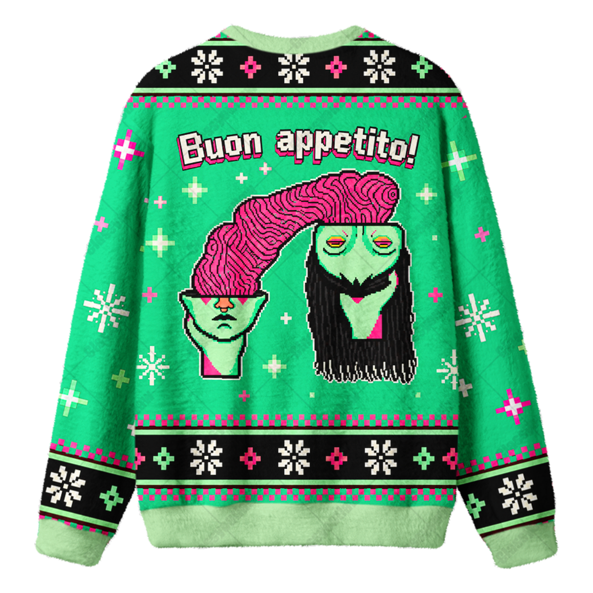 MONSTER FEAST UGLY CHRISTMAS SWEATSHIRT — image 2