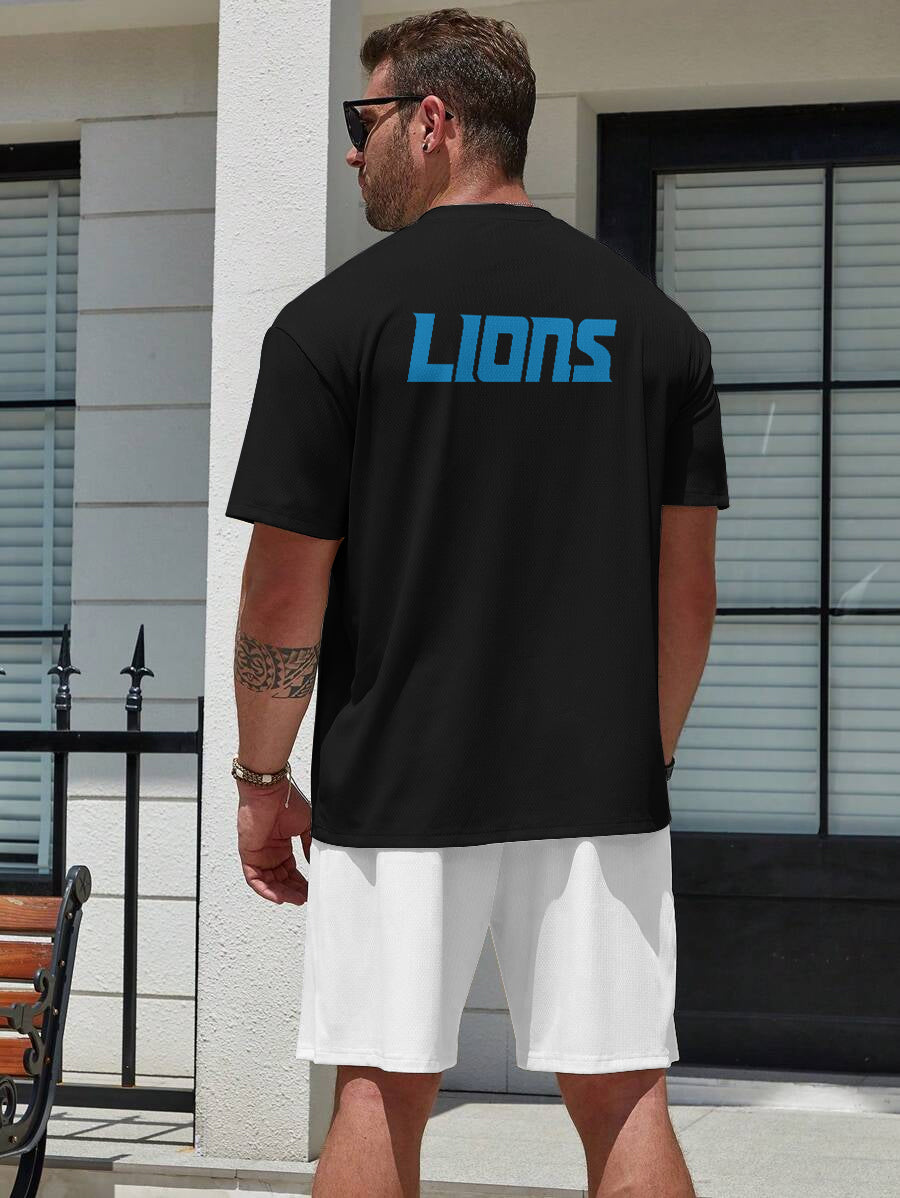 Detroit Lions  Limited Edition Top And Shorts Two-Piece Suits