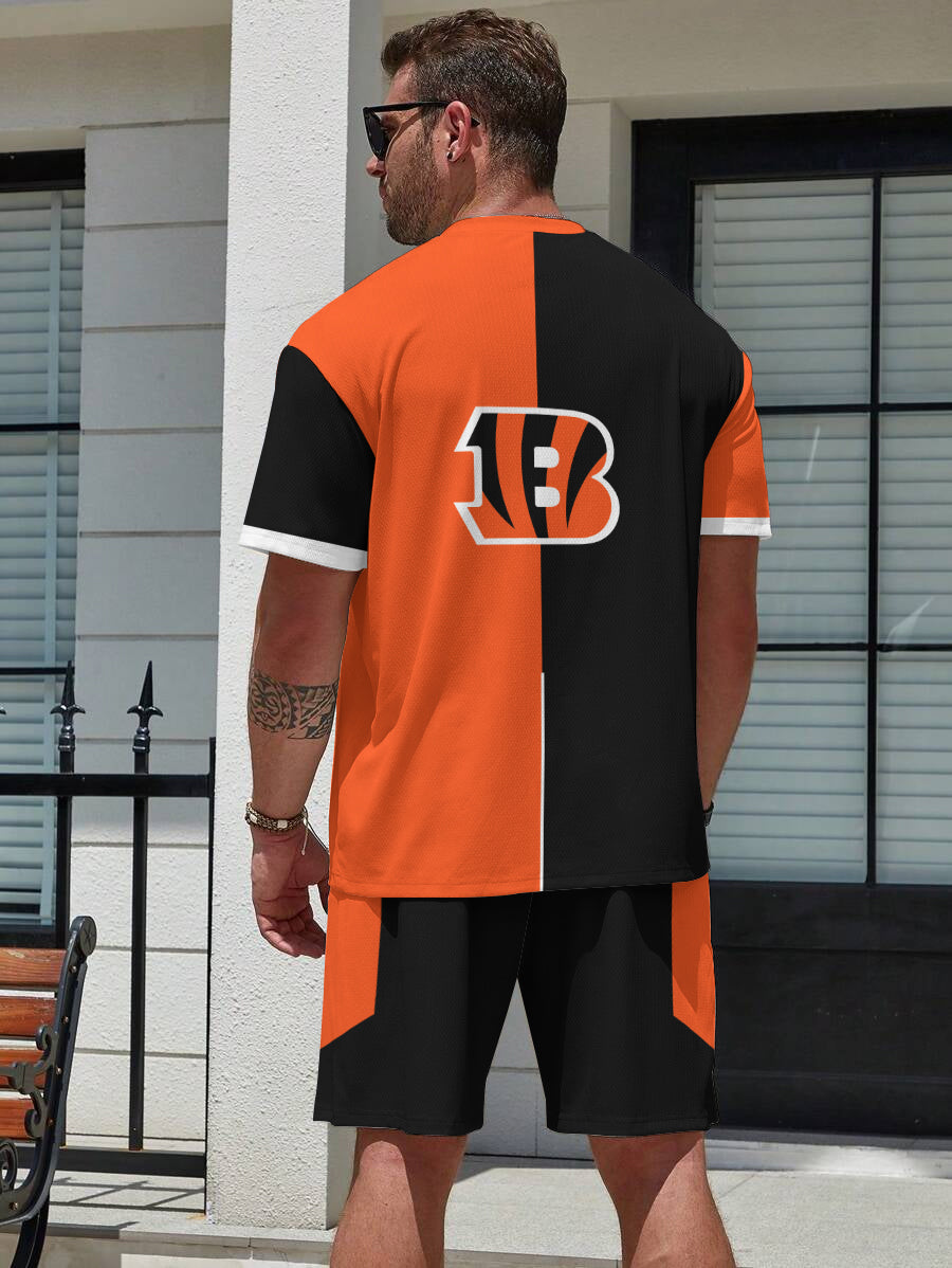 Cincinnati Bengals  Limited Edition Top And Shorts Two-Piece Suits