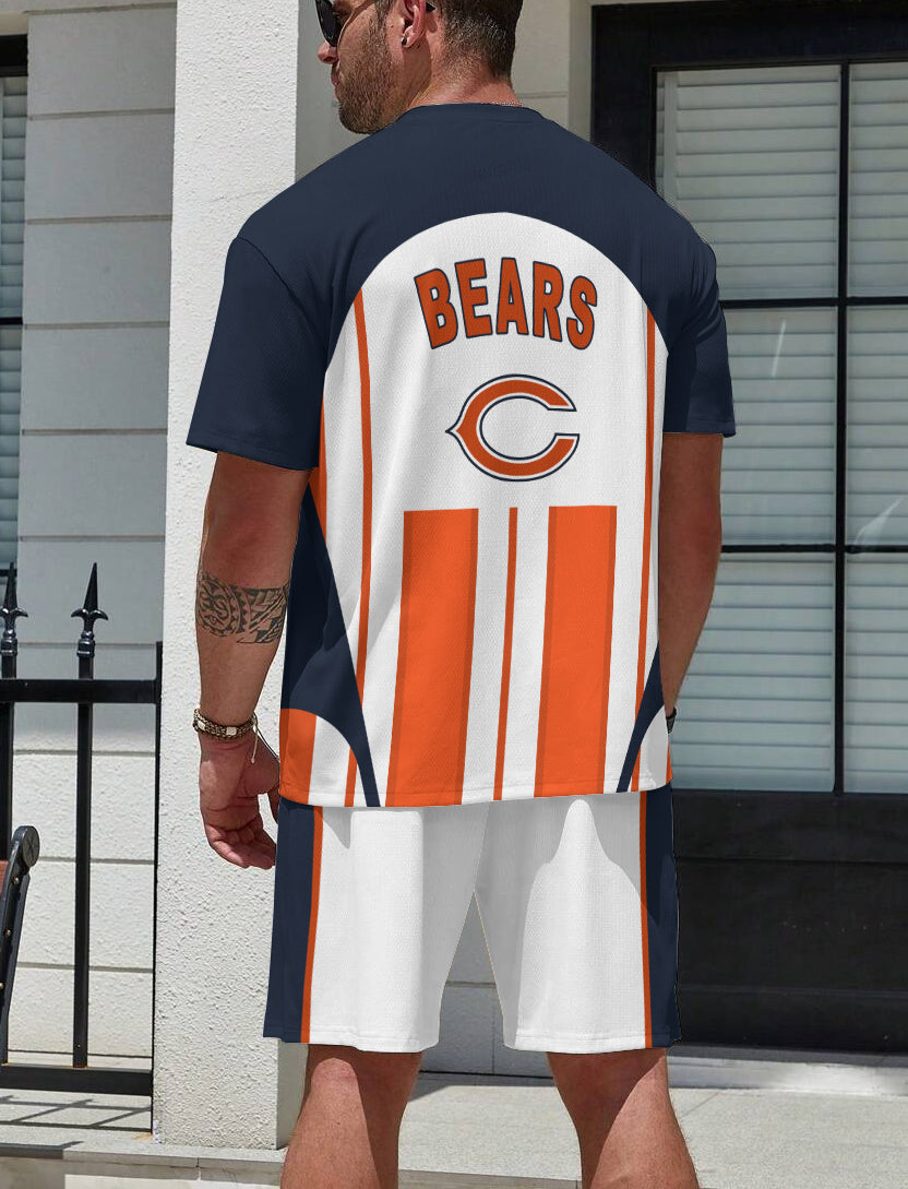 Chicago Bears  Limited Edition Top And Shorts Two-Piece Suits