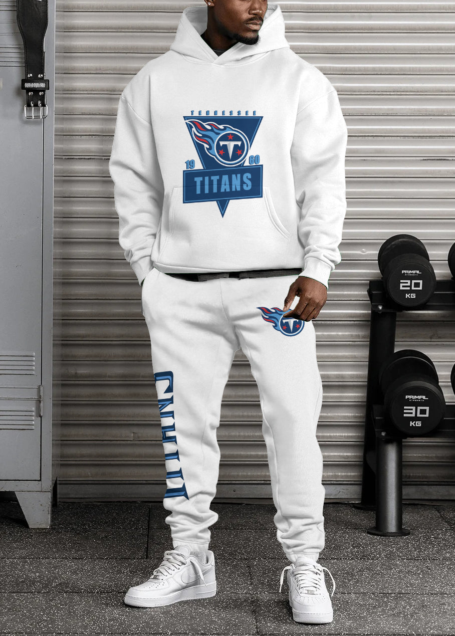 Tennessee Titans  3D Printed Pullover Hoodie And Sweatpant 2pcs Tracksuits