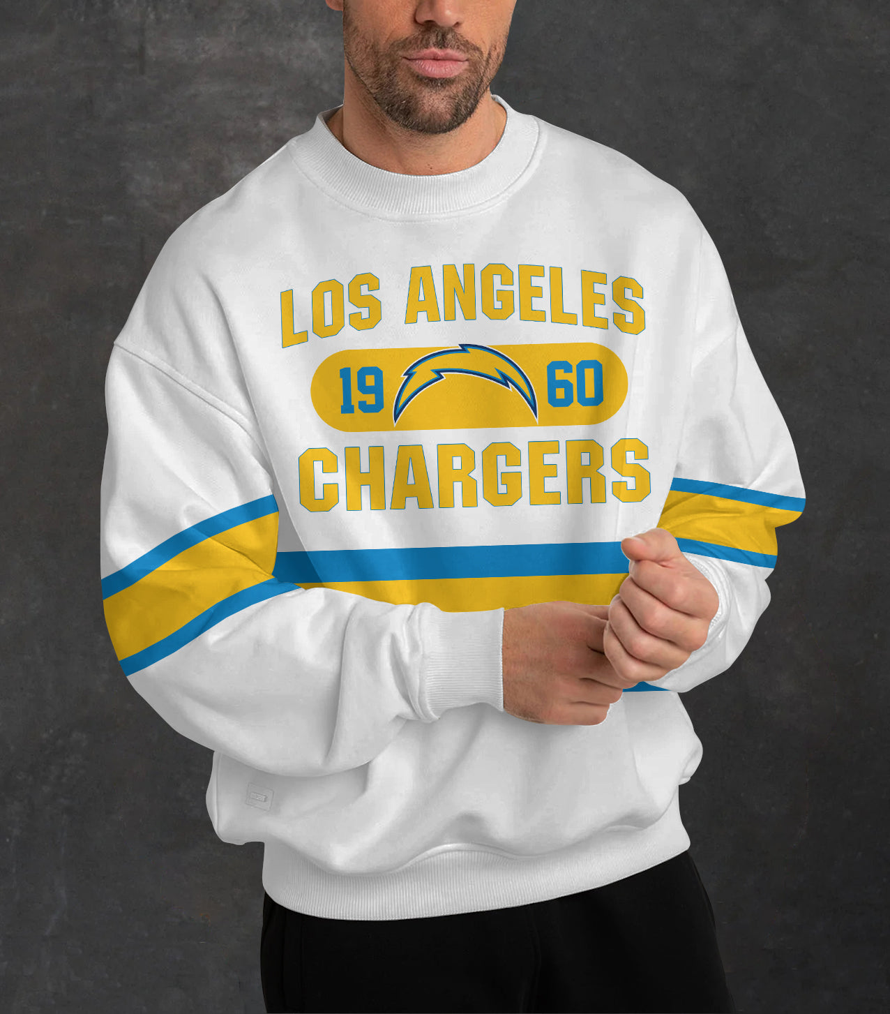 Los Angeles Chargers 3D Limited Edition Crew Neck sweatshirt