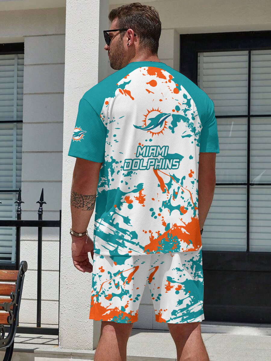 Miami Dolphins Limited Edition Top And Shorts Two-Piece Suits
