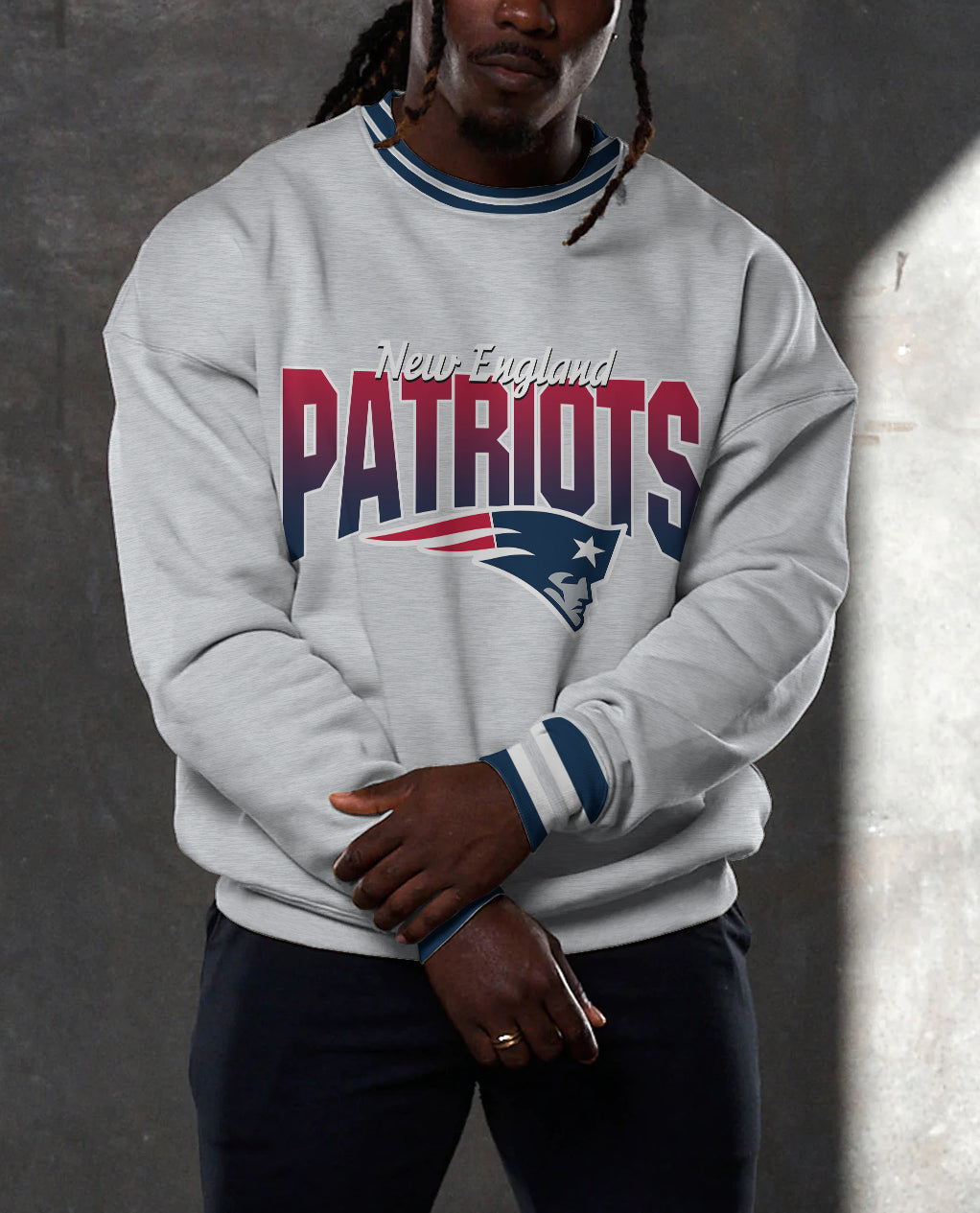 New England Patriots 3D Limited Edition Crew Neck sweatshirt