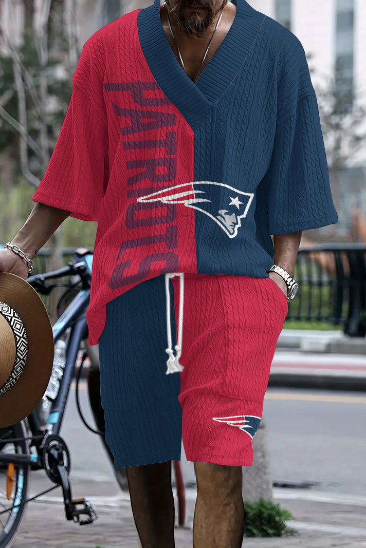 New England Patriots Limited Edition Top And Shorts Two-Piece Suits