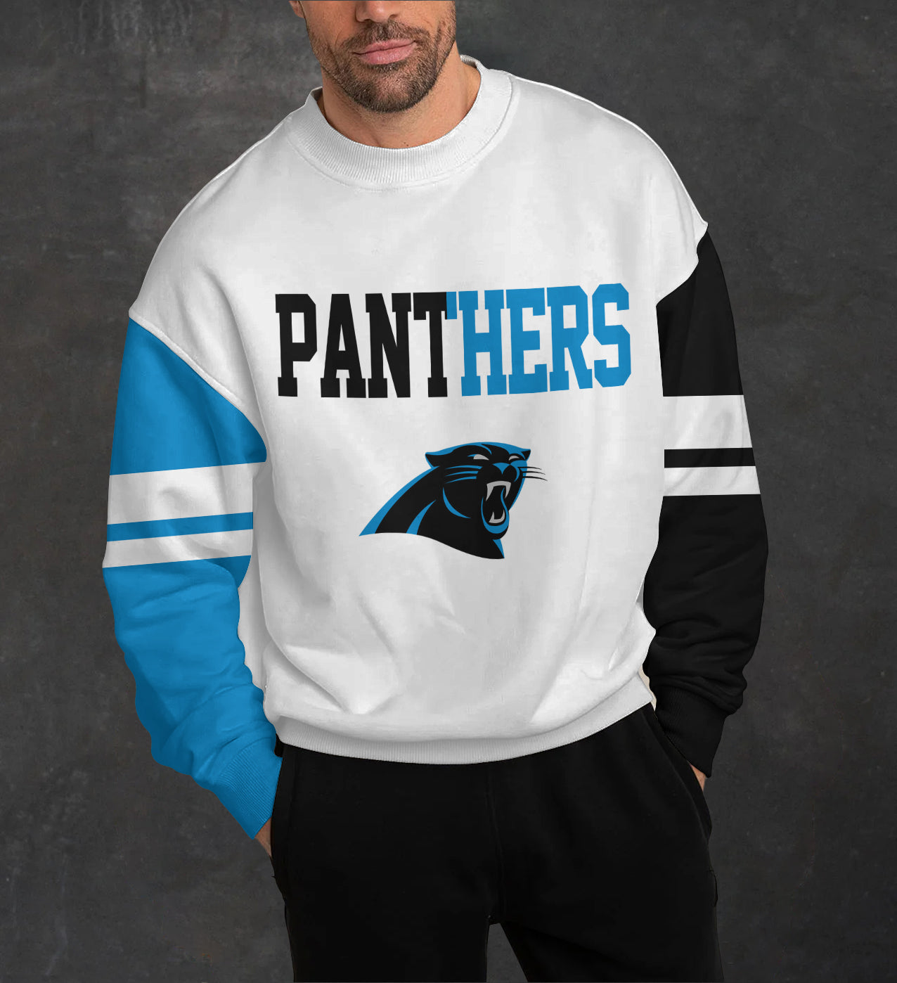 Carolina Panthers 3D Limited Edition Crew Neck sweatshirt