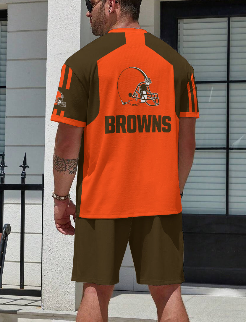 Cleveland Browns Limited Edition Top And Shorts Two-Piece Suits