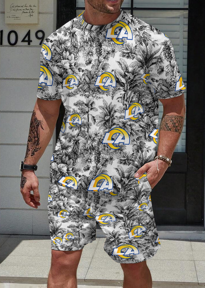 Los Angeles Rams Limited Edition Top And Shorts Two-Piece Suits