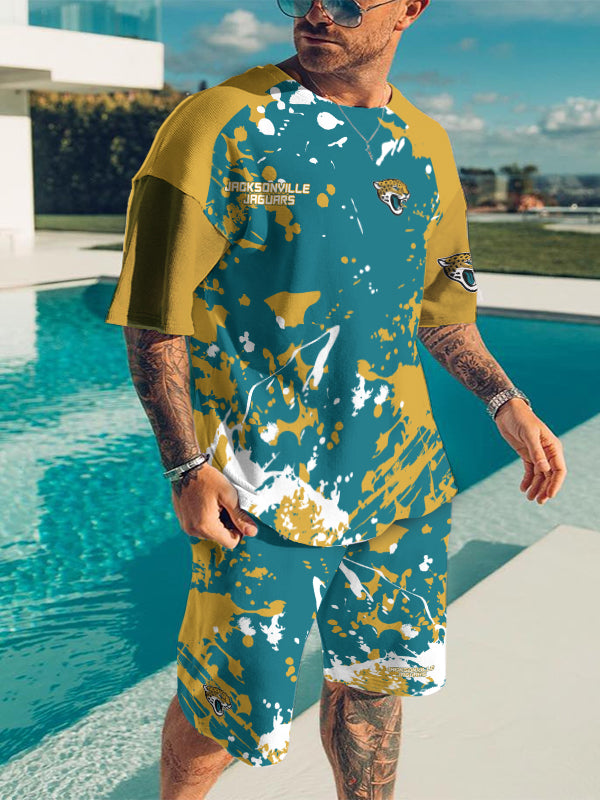 Jacksonville Jaguars Limited Edition Top And Shorts Two-Piece Suits