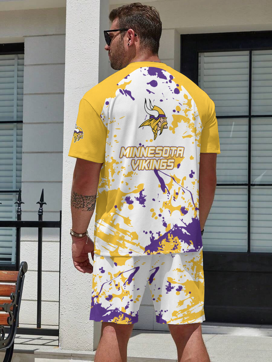 Minnesota Vikings Limited Edition Top And Shorts Two-Piece Suits