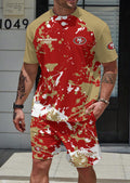 San Francisco 49ers Limited Edition Top And Shorts Two-Piece Suits