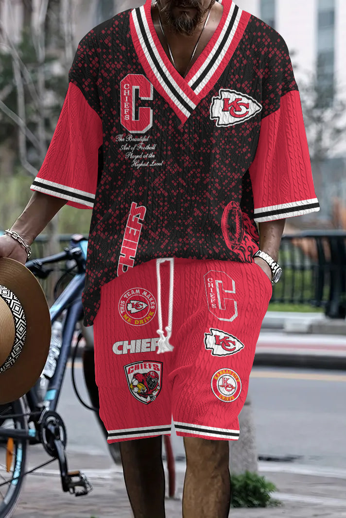 Kansas City Chiefs Limited Edition Top And Shorts Two-Piece Suits