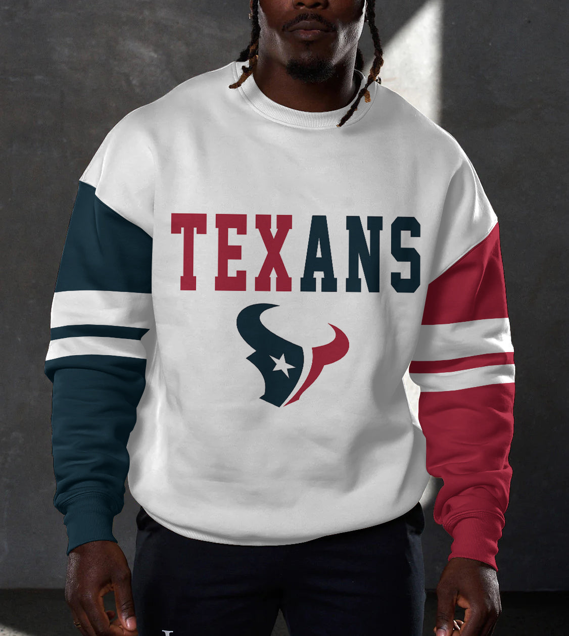 Houston Texans 3D Limited Edition Crew Neck sweatshirt
