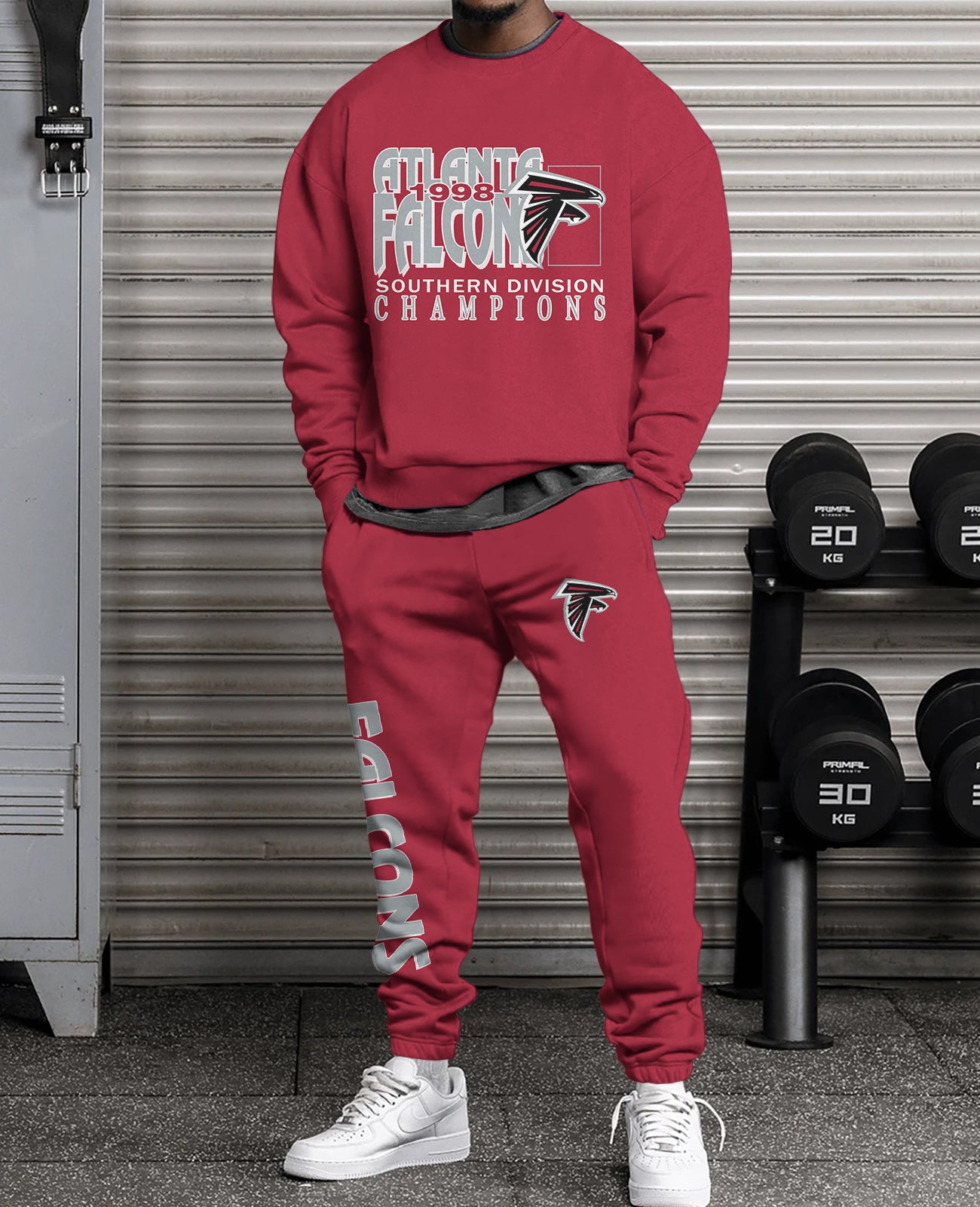 Atlanta Falcons  3D sweatsuit and sweatpants 2 piece outfits