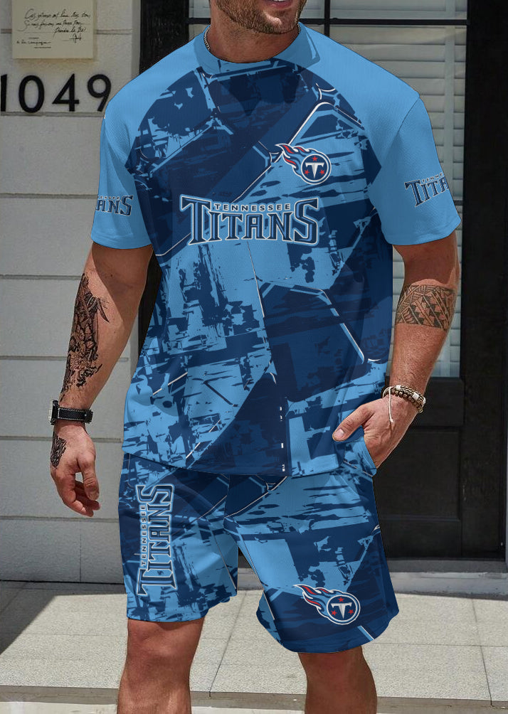 Tennessee Titans Limited Edition Top And Shorts Two-Piece Suits