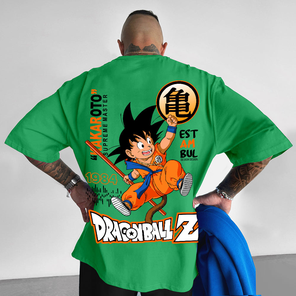 Unisex Oversized Dragon Ball Goku Boy T-Shirt