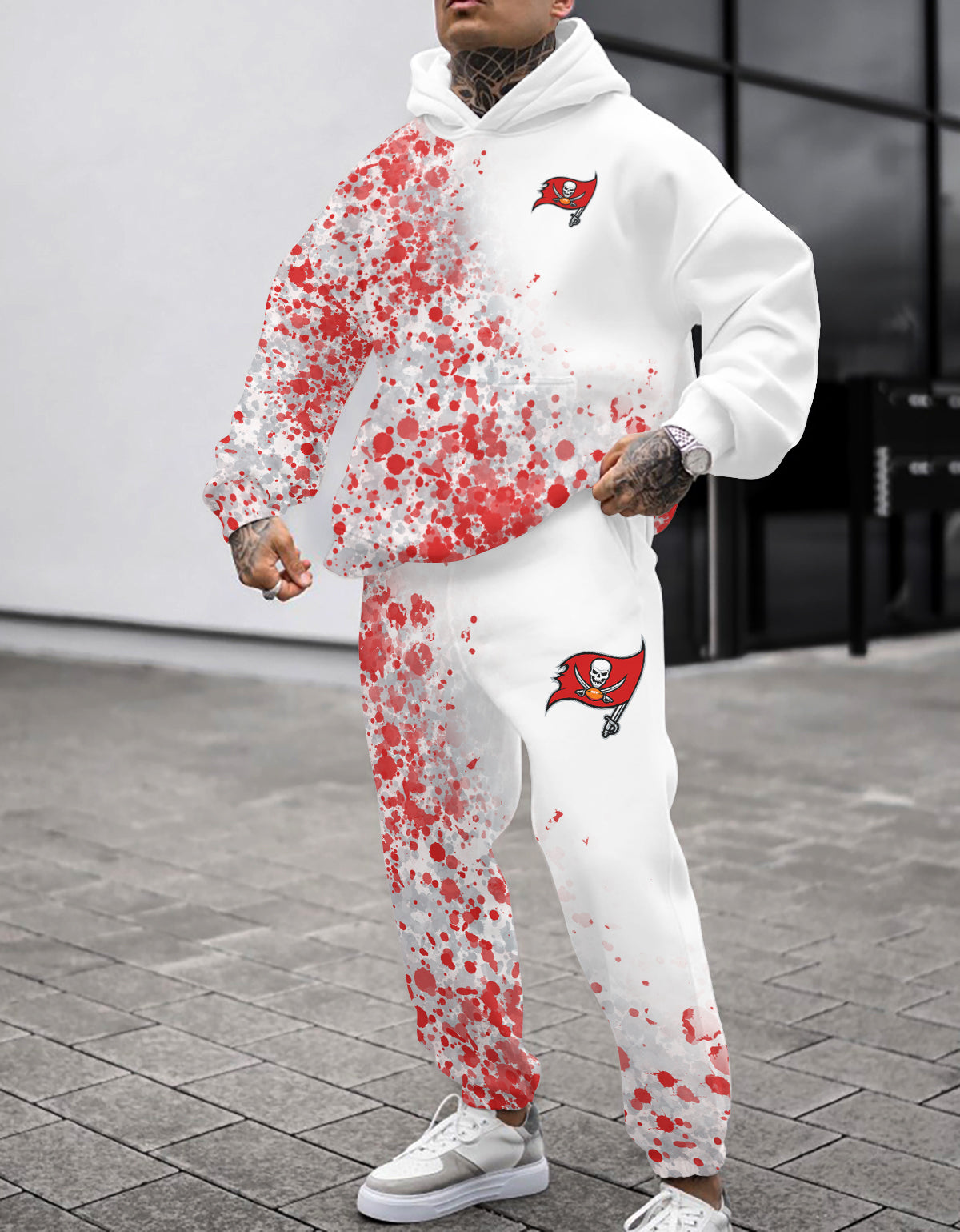 Tampa Bay Buccaneers 3D Printed Pullover Hoodie And Sweatpant 2pcs Tracksuits