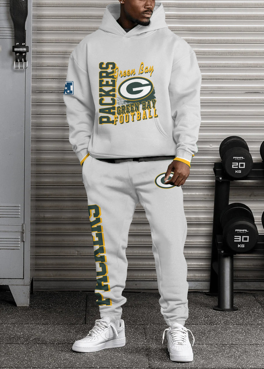 Green Bay Packers  3D Printed Pullover Hoodie And Sweatpant 2pcs Tracksuits