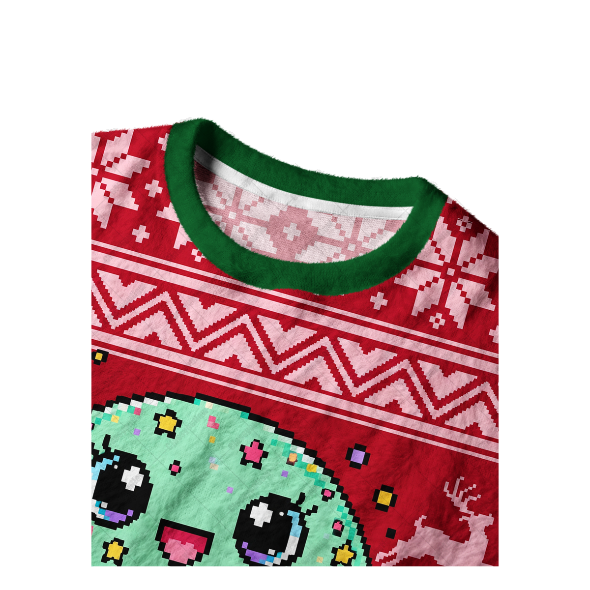 CANDY MONSTER UGLY CHRISTMAS SWEATSHIRT — image 3