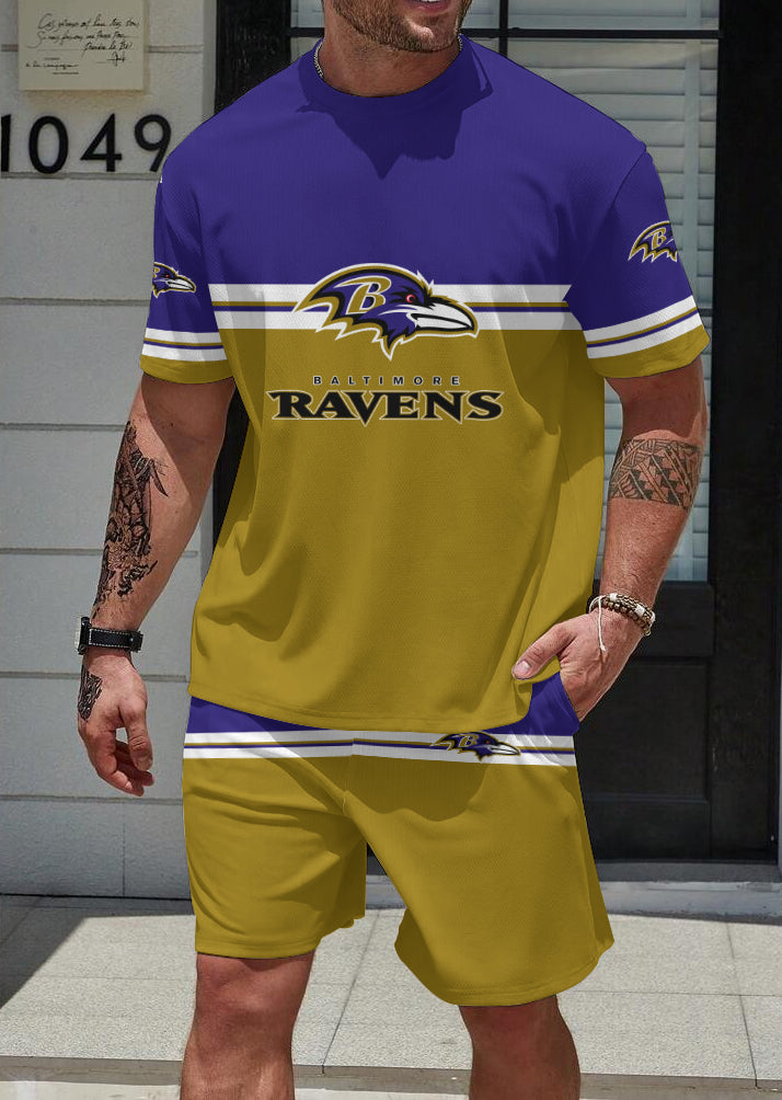 Baltimore Ravens Limited Edition Top And Shorts Two-Piece Suits